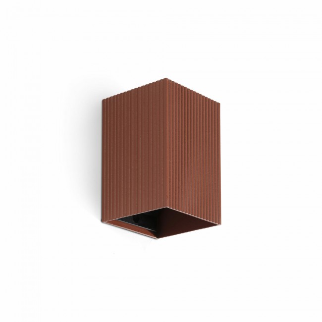 aplique de pared lune estriado
