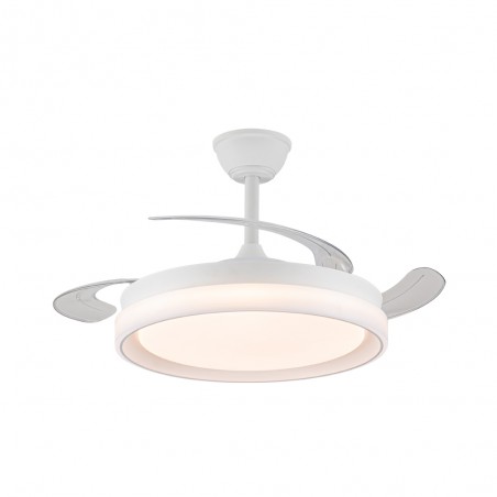 Ventilador LED con aspas retráctiles Nestera Evo CCT Dim (72W)