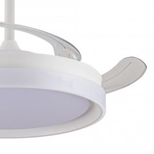 Ventilador LED con aspas retráctiles Nestera Evo CCT Dim (72W)