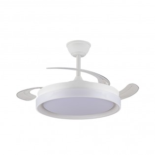 Ventilador LED con aspas retráctiles Nestera Evo CCT Dim (72W)