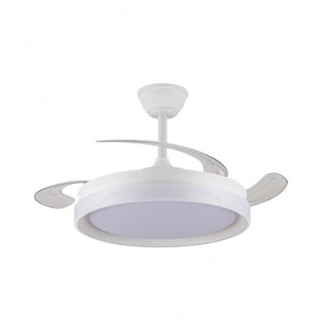 Ventilador LED con aspas retráctiles Nestera Evo CCT Dim (72W)