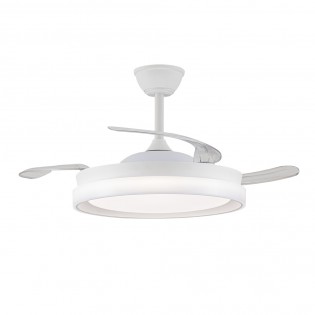 Ventilador LED con aspas retráctiles Nestera Evo CCT Dim (72W)