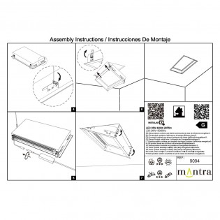 Plafón de techo empotrable LED Blue Sky (35W)