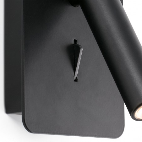 Aplique de pared lector LED con USB Suau (4.5W)