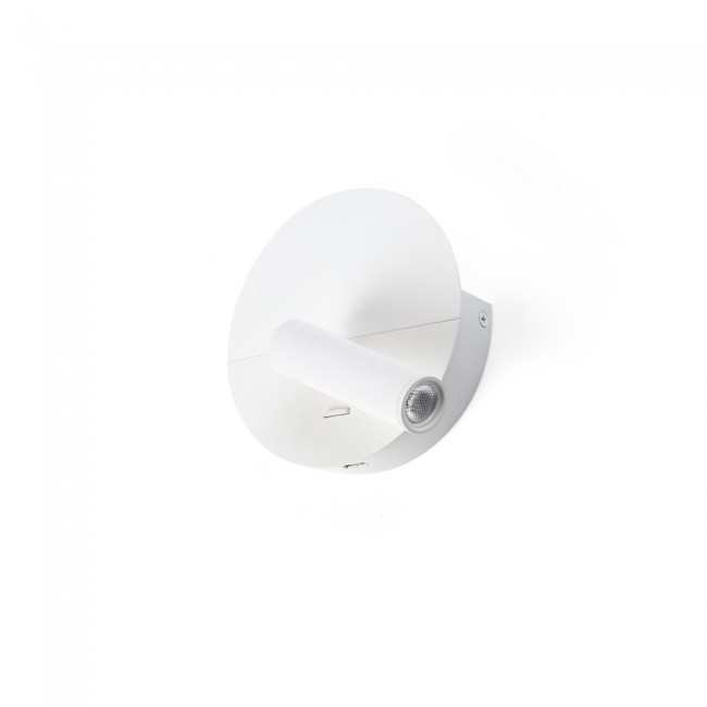 Aplique de pared lector LED con USB Duas (3W)