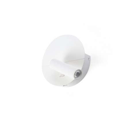Aplique de pared lector LED con USB Duas (3W)
