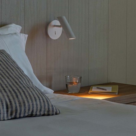 Aplique de pared LED con interruptor Leo (7W)