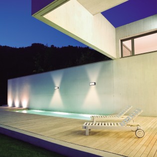 Aplique de pared de exterior LED Cancún (10.5W)