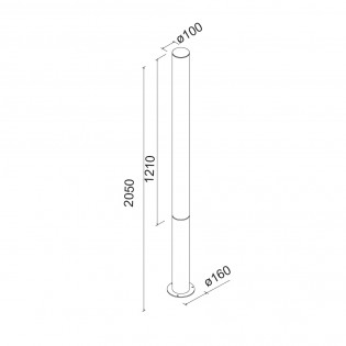 Baliza de exterior LED Gant (43W)