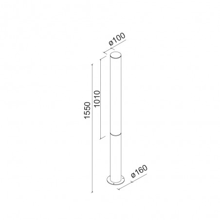 Baliza de exterior LED Gant (32W)