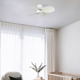 Ventilador de techo LED Klover S CCT Dim (18W)