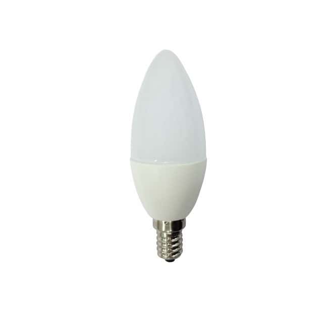 Pack 2xBombilla led vela 6W E14 (4200ºK)