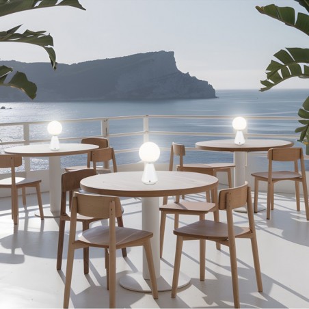 Lámpara de mesa batería recargable LED Logal (2W)