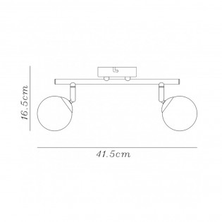 Plafón de techo Migos (2...