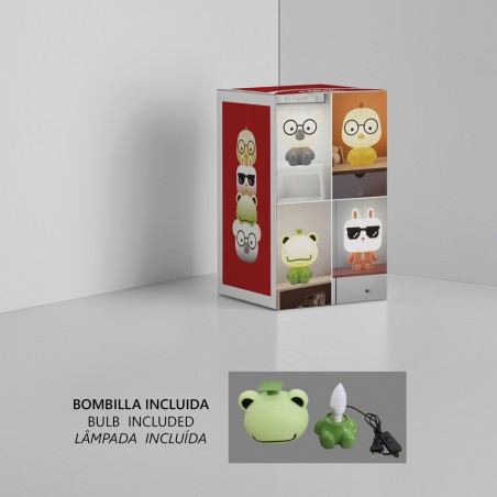 Lámpara de mesa Maskota Ranita