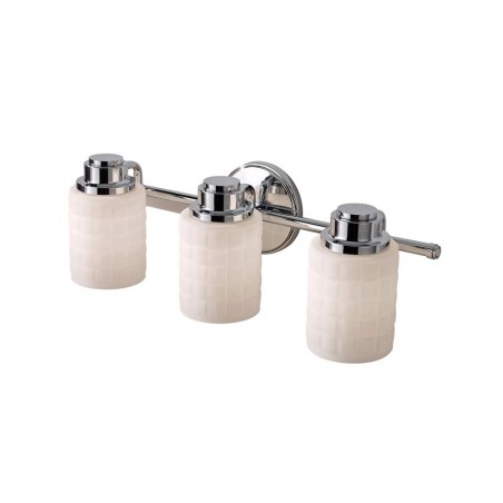 Aplique de pared para baños Wadsworth (3 luces)
