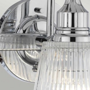 Aplique de pared para baños Addison (3 luces)
