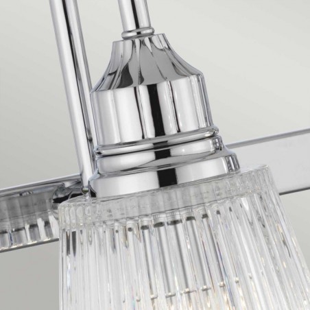Aplique de pared para baños Addison (3 luces)