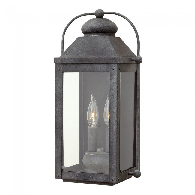 Aplique de pared de exterior Anchorage (2 luces)