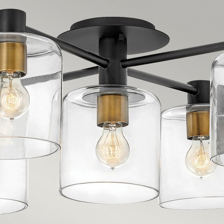 Plafón de techo Axel (5 luces)