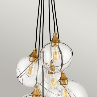 Lámpara colgante Skye (6 luces)