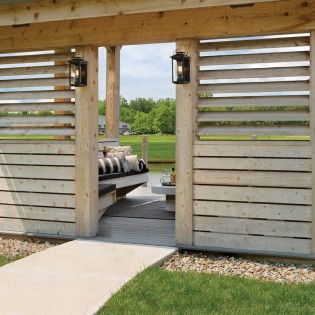 Aplique de pared de exterior Atwater