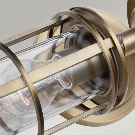 Aplique de pared para baños Urban Restoration (2 luces)