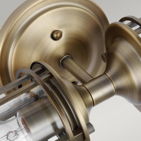 Aplique de pared para baños Urban Restoration (2 luces)