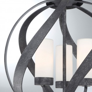 Lámpara colgante Blacksmith (3 luces)