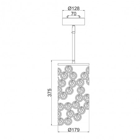 Lámpara de techo Lexi