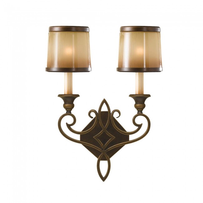 Aplique de pared Justine B (2 luces)