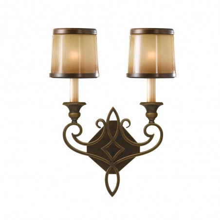 Aplique de pared Justine B (2 luces)