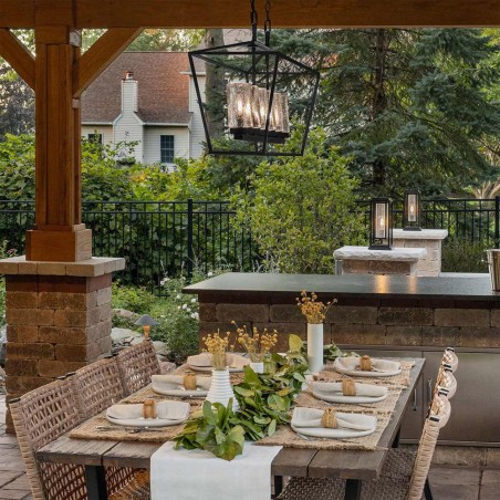 Lámpara colgante de exterior Alford Place (6 luces)