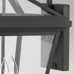 Aplique de pared de exterior Alford Place (3 luces)