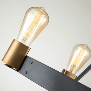 Lámpara colgante Silas (4...