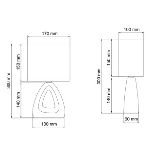 Lámpara de mesa Greip