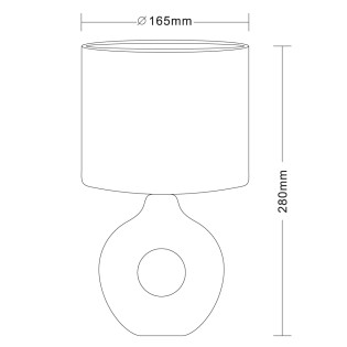 Lámpara de mesa Ellie