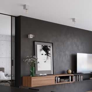 Aplique de pared Sorel cemento