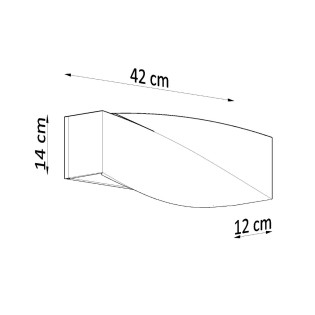Aplique de pared Insali
