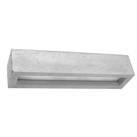 Aplique de pared Zoriza 50 cemento