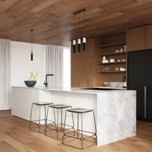 Lámpara colgante Nivoto negro