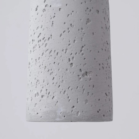 Lámpara colgante Uscuna cemento