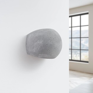 Aplique de pared Xaor cemento