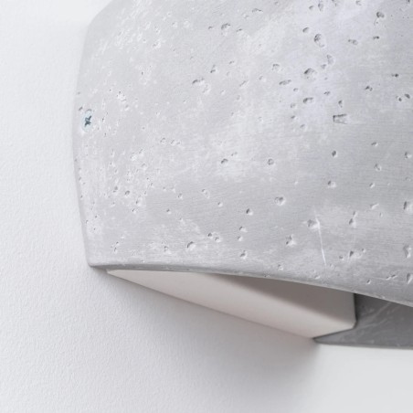 Aplique de pared Xaor cemento