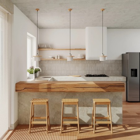 Lámpara colgante Mimo cemento