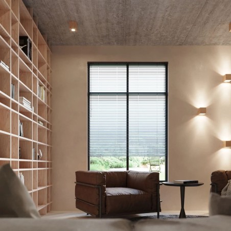 Aplique de pared Vano, madera natural