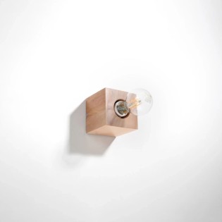 Aplique de pared Sorel madera natural