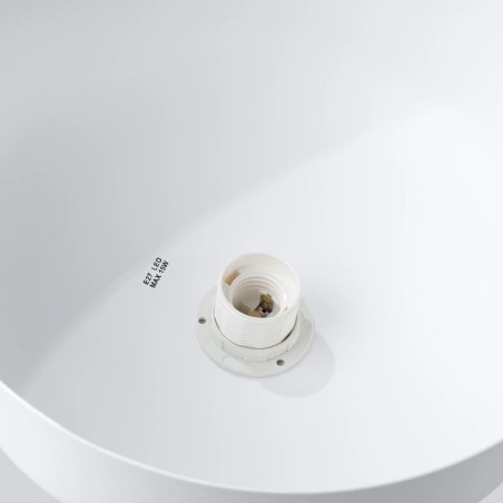 Lámpara colgante Aszo blanco