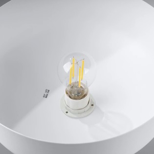 Lámpara colgante Aszo blanco