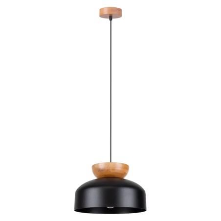 Lámpara colgante Aszo negro
